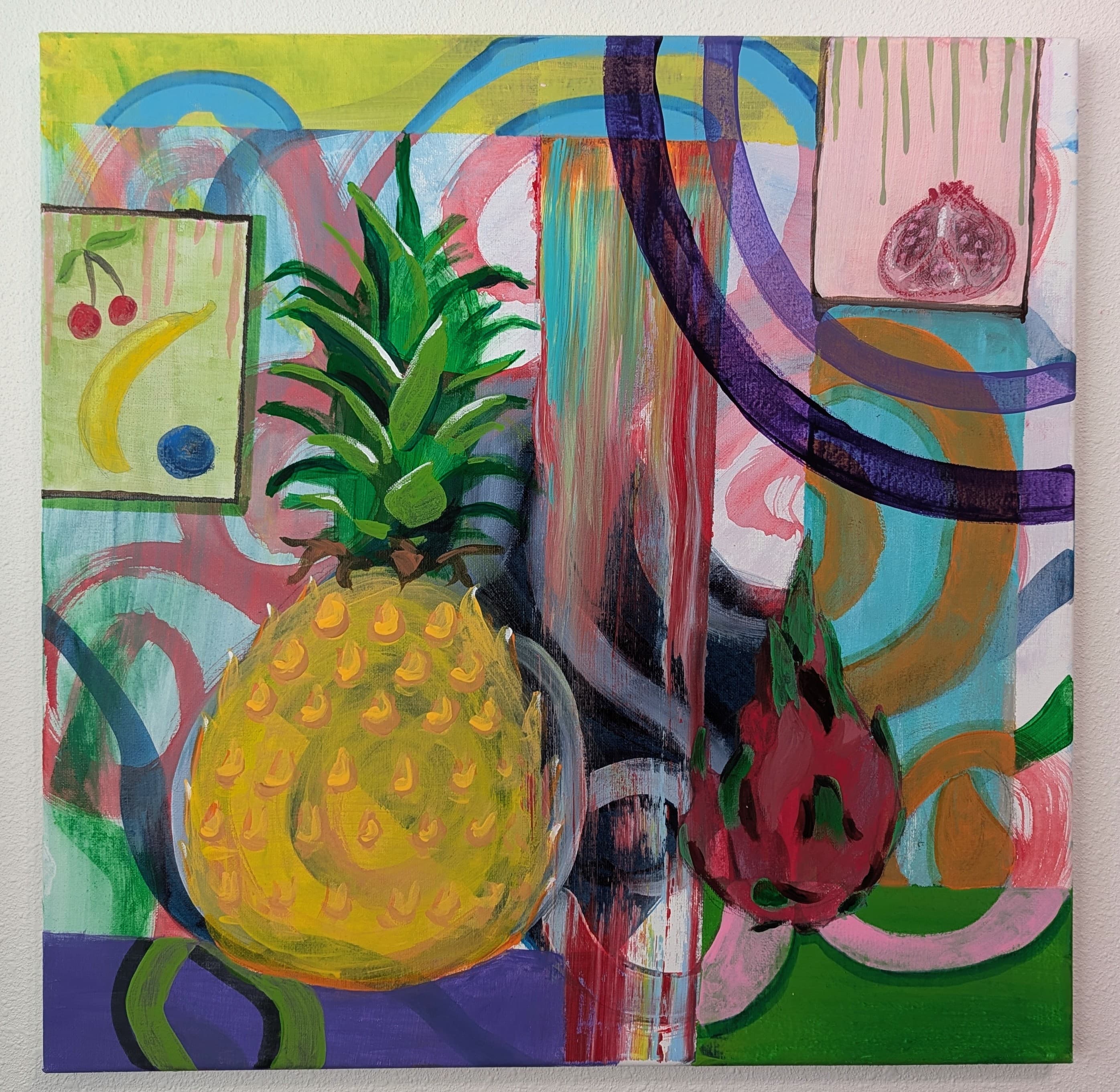 Painting - Chaotically Fruity