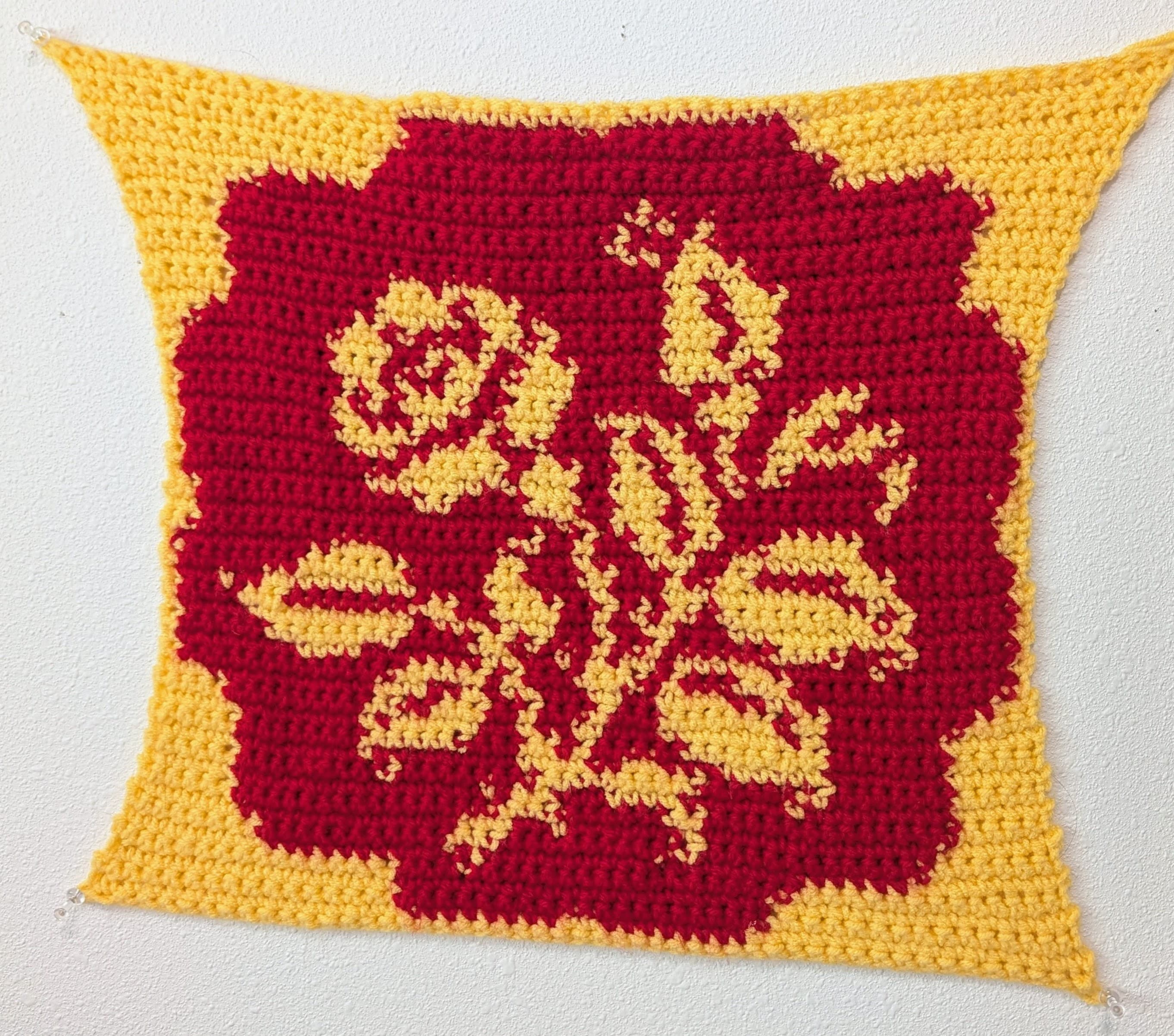 Crochet Rose Tapestry